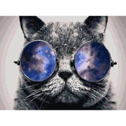 Котик в очках 