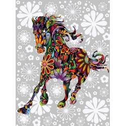Цветочная лошадь