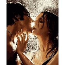 Поцелуй во время дождя 